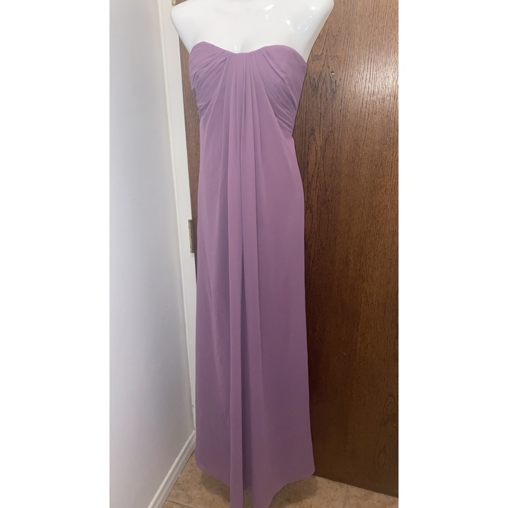 Long purple dress